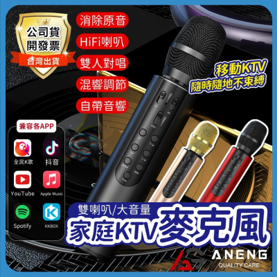 M6麥克風 雙人麥克風 可消原唱 k歌神器 直播麥克風 mp3 音響 插卡麥克風 伴唱麥克風 麥克風 歡唱麥克風