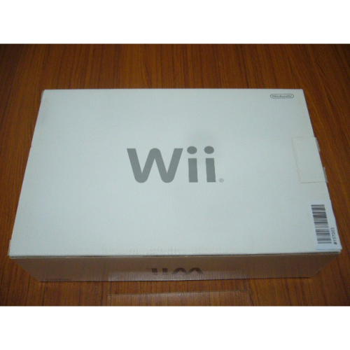 白色wii 原廠空盒