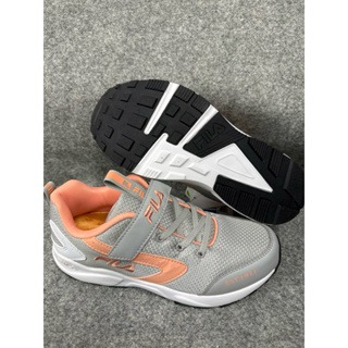 麻糬鞋屋?FILA-女童/大童足弓支撐輕量慢跑運動鞋2-J830X-416全新特價990元