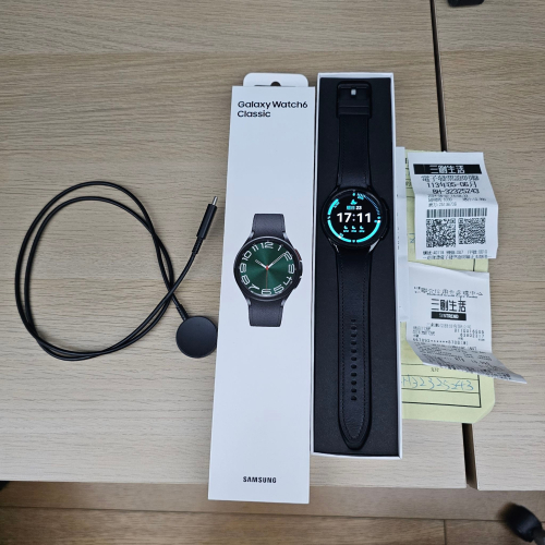 三星 Samsung Watch 6 Classic 47mm BT 黑 智慧手錶