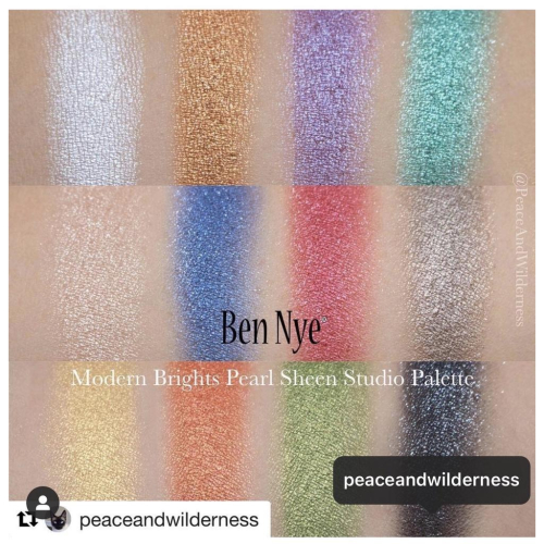 珍珠光眼影 Pearl Sheen Shadow 美國原裝BenNye 亮彩眼影 金屬眼影 中性大地色 寶石色