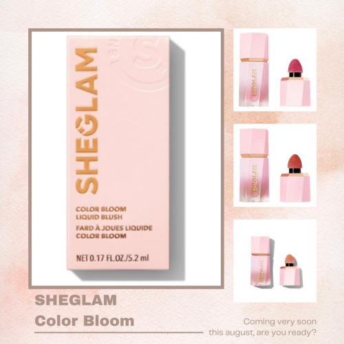 日本彩妝 SHEGLAM Color Bloom 霧面液體腮紅 5.2ml 自然持久水潤