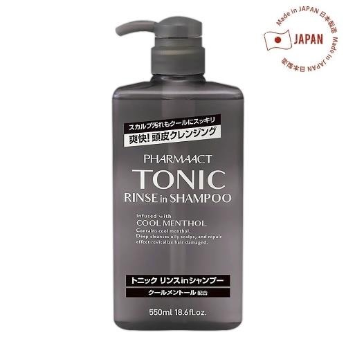 日本熊野Cool涼感舒爽洗髮精550ml x1瓶