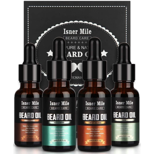 【ISNER MILE】鬍鬚保養油-四入組(20ml*4)【5826】