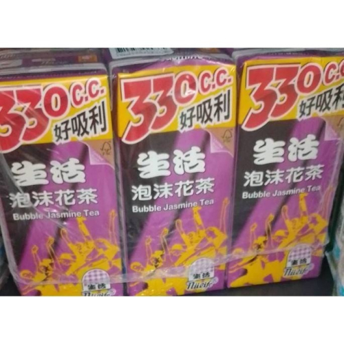 M生活泡沫花茶330ml 6入