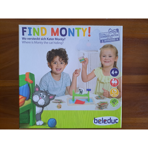 Beleduc德國幼教益智桌遊「Find Monty!」