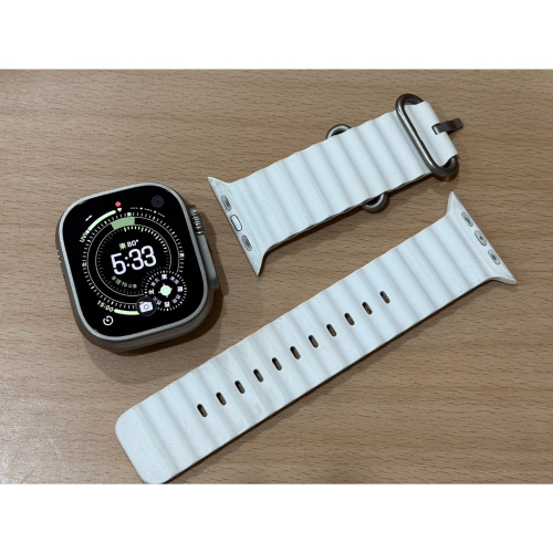 Apple Watch Ultra2 49mm LTE 原色鈦金屬 外觀9.8新電池99% 分期付款0利率/高價回收舊機