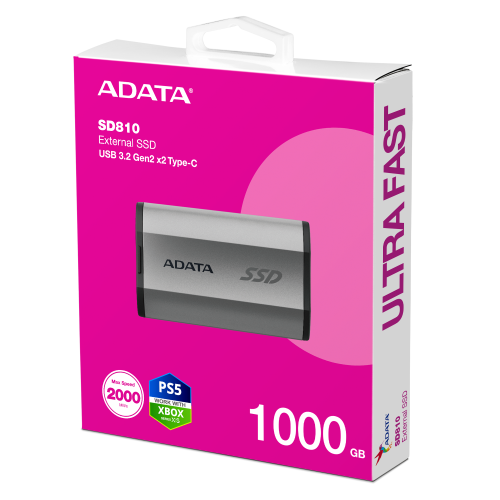 《SUNLINK》ADATA 威剛 SD810 外接式SSD固態硬碟 2TB 2T 外接硬碟 公司貨