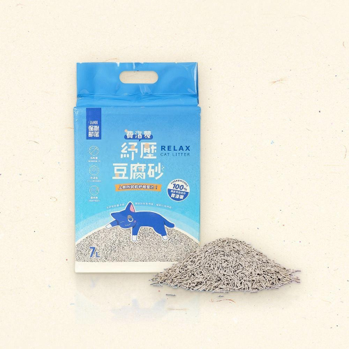 LitoMon 怪獸部落 費洛蒙紓壓豆腐砂 [條型] 7L 貓砂 豆腐砂