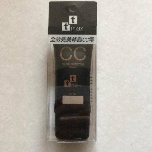 附發票 台灣製 ttmax 全效完美修飾CC霜 30mL