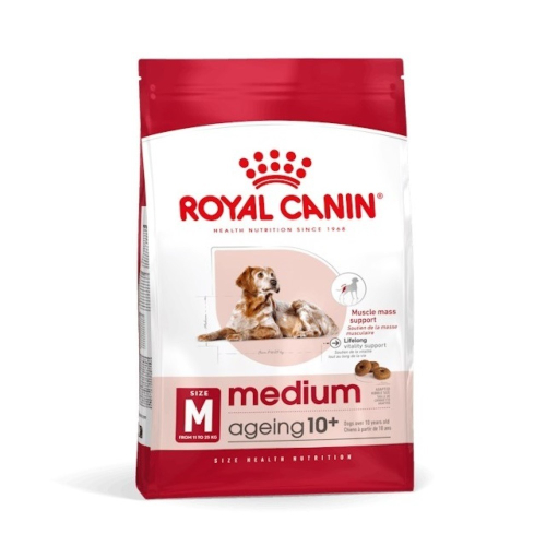 皇家 狗飼料 中型熟齡犬 3公斤 M+10 中型老犬10+ 歲以上專用乾糧 Royal Canin