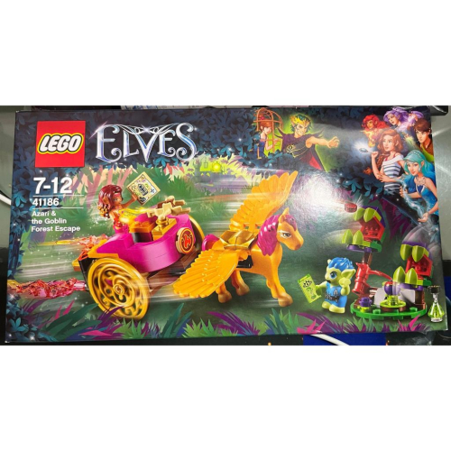 LEGO 樂高 41186 魔法精靈系列 阿薩莉與妖精森林逃生