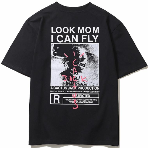 KANYE TRAVIS LOOK MOM I CAN FLY 咆嘯 潮流 上衣 T-SHIRT 短袖 TEE