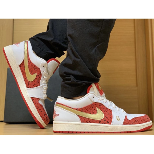 Air Jordan 1 Low Spades DJ5185-100 AJ1 撲克牌