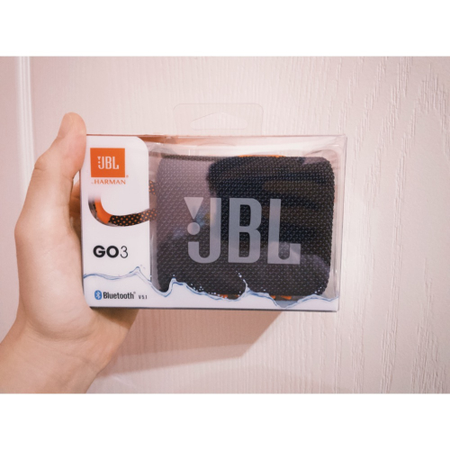 JBL GO3可攜式防水藍芽喇叭 黑橘