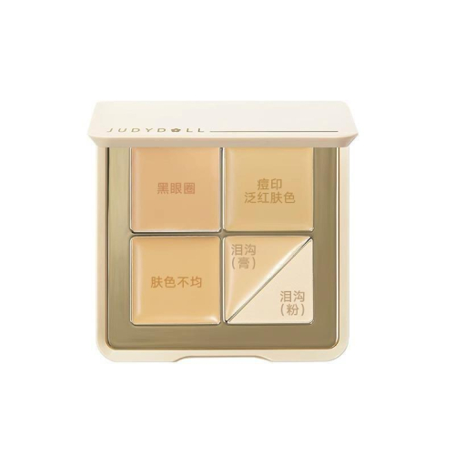 台灣現貨 ?正品保證?橘朵Judydoll五色遮瑕 遮瑕膏 瑕疵 化妝品 遮瑕盤 水潤遮瑕