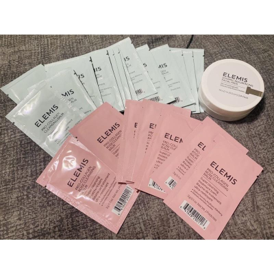 (現貨) ELEMIS 莫莉推薦 玫瑰精油卸妝膏 海洋膠原精油卸妝膏 試用包3g