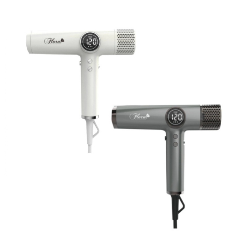 FLORA 無刷負離子 專業沙龍 豪華三配件 110V 速乾吹風機 HD-3238
