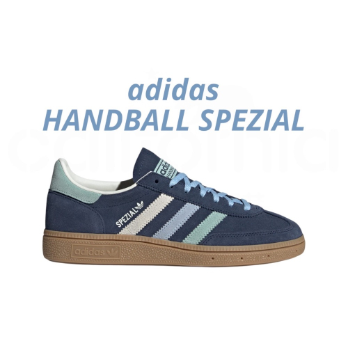 ?adidas HANDBALL SPEZIAL 休閒鞋 IG1967 藍綠白色｜霧藍色｜蘋果綠｜白色｜焦糖底｜皮革