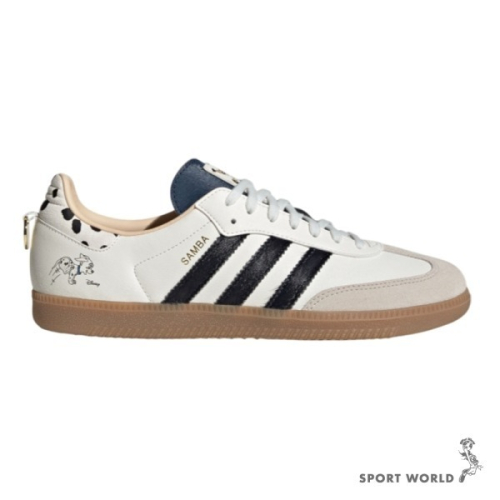 Adidas 休閒鞋 男鞋 女鞋 迪士尼 101忠狗 X SAMBA OG 米【運動世界】KJ5990