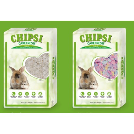 美國 凱優CAREFRESH 小動物專用紙棉 倉鼠 鼠用品 墊材 黃金鼠 繽紛 白色