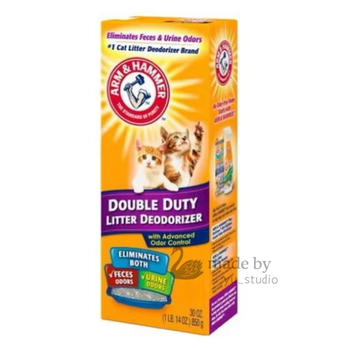 YU_STUDIO【鐵錘牌•ARM & HAMMER】❤️鐵鎚強效貓砂除臭粉防止粘底