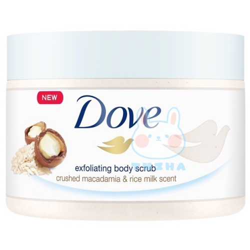 【Dove 多芬】身體磨砂膏-澳洲堅果+米奶(225g)【7257】