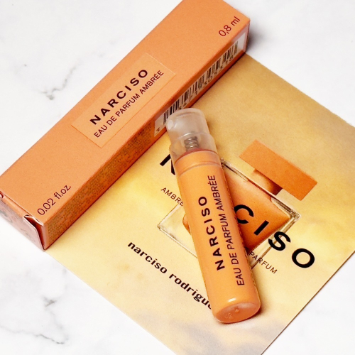【超激敗】Narciso Rodriguez 晨光琥珀 女性淡香精 0.8ML 噴式 針管 試管 Ambree