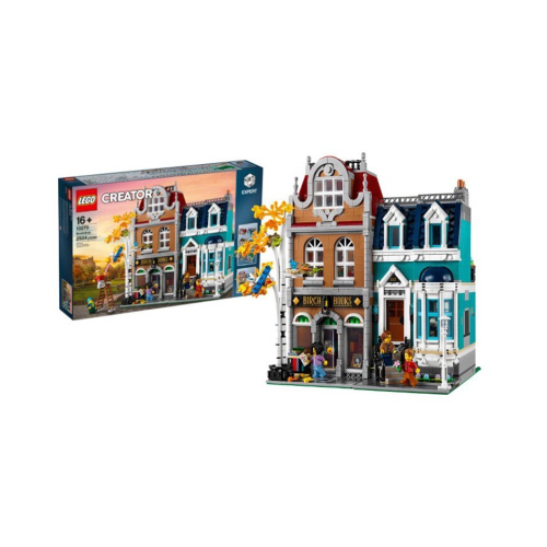 全新樂高 LEGO 10270 書店 積木 街景系列