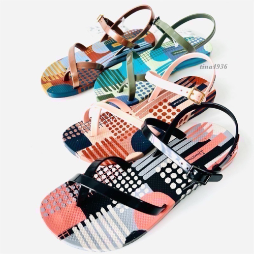 《現貨》IPANEMA FASHION X 女生 WOMEN 涼鞋（交叉 羅馬 X型 抽象 夾腳涼鞋）