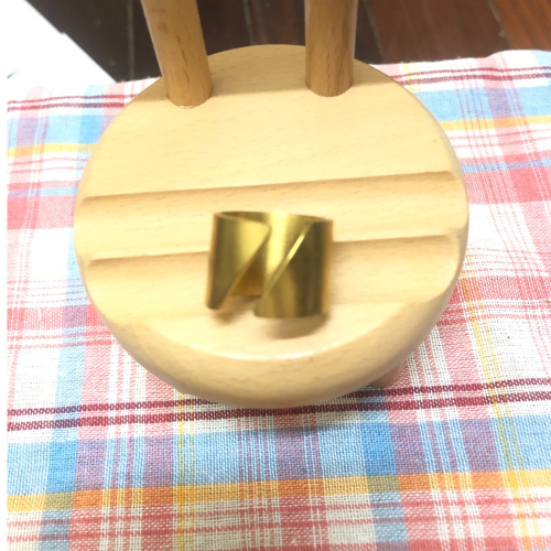 個性消光霧不鏽鋼活動戒指