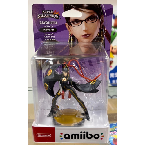魔兵驚天錄 任天堂明星大亂鬥 amiibo 蓓優妮塔 長髮 2P BAYONETTA 全新品【士林遊戲頻道】