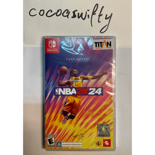 任天堂 Switch NBA 2K24 中文版 含預購特典