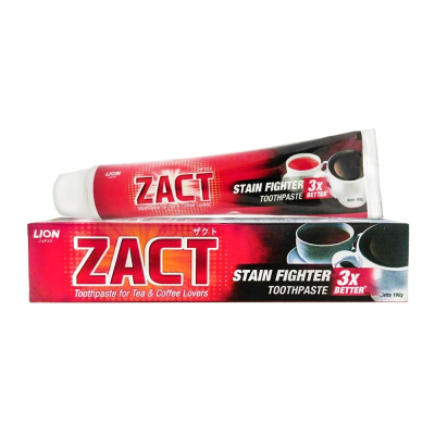【LION 獅王】ZACT漬脫牙膏-去除茶漬/咖啡垢配方(190g)【0769】