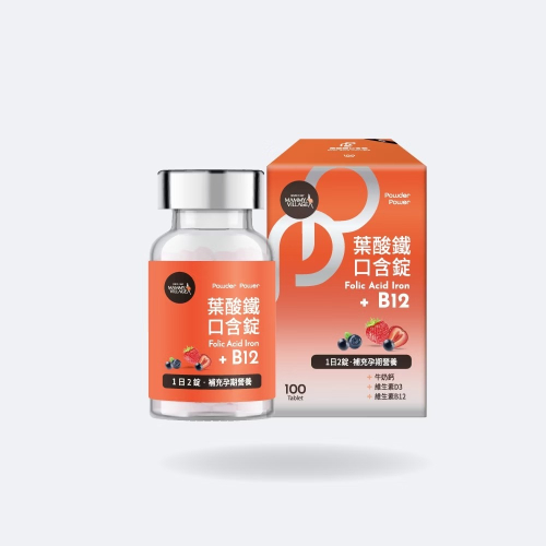 六甲村 葉酸鐵口含錠（100錠）【金寶貝 228220】