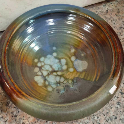 【娟兒藝品】彩釉插花陶瓷器✔植栽✔展示✔藝術品✔花器