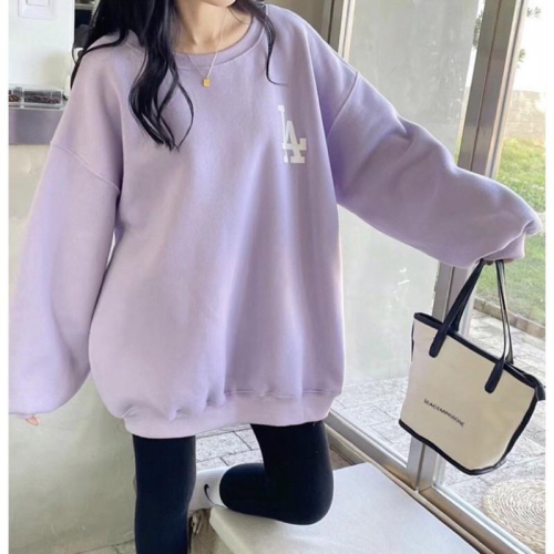 YAN台灣女裝現貨！！ny洋基背笑臉大學t 刷毛大學t 百搭 休閒 保暖 摩毛 發熱 長版上衣 蓋屁股 ootd