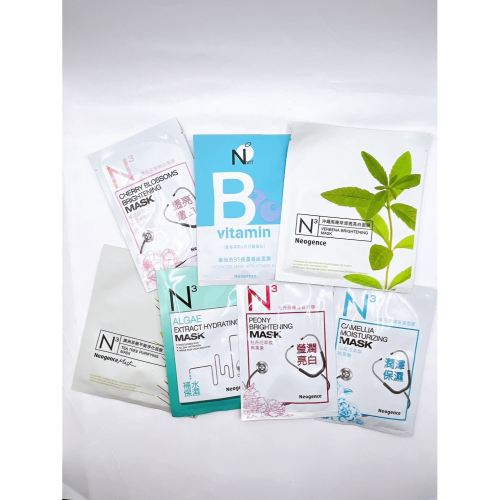 Neogence 霓淨思 基礎保濕亮白面膜 沖繩馬鞭草 澳洲茶樹 維他命B5