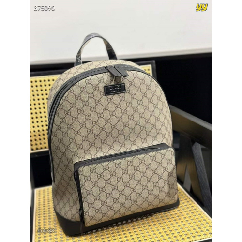 GUCCI古馳雙肩包簡約耐看又酷又颯的奢華男女皆可大容量包包出門必備時尚潮流生日禮物情人節禮物生日禮物 出門必備百搭
