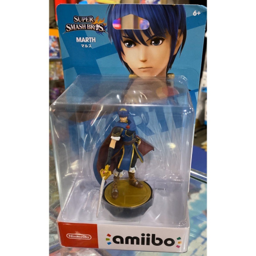 Switch ns 任天堂明星大亂鬥 amiibo 瑪爾斯 MARTH 全新品［士林遊戲頻道］
