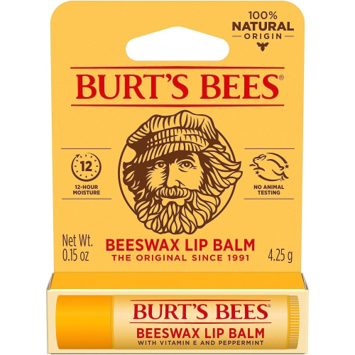 【Burt＇s Bees 小蜜蜂爺爺】蜂蠟護唇膏(0.15oz/4.25g)【3678】