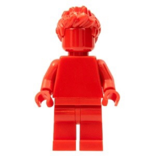 【紅】素色人偶 LEGO 樂高 40516 彩虹人 紅 黑 咖啡 橘 黃 綠 藍 紫 白 粉紅 淺藍