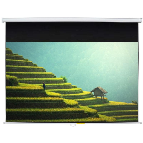 【免運】《BUMU》120吋(16:9)壁掛手拉投影布幕__-布幕,投影,螢幕,銀幕,影片,電影,電視,大螢幕,投影機,