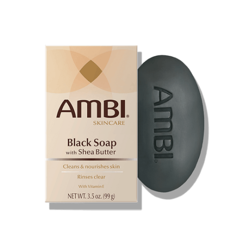 【AMBI 安比】黑鑽潔面皂/含乳油木果(3.5oz/99g)【7412】