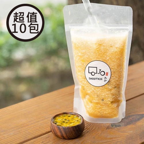 預購【JOE_SMOOTHIE冰沙】百香鳳梨冰沙400ml(10包/箱)