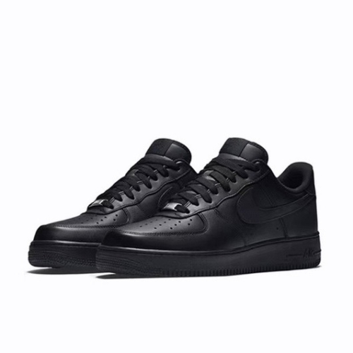 NIKE AIR FORCE 1 AF1 315122-001 全黑 學生鞋 工作鞋 舞鞋 情侶款 男女鞋