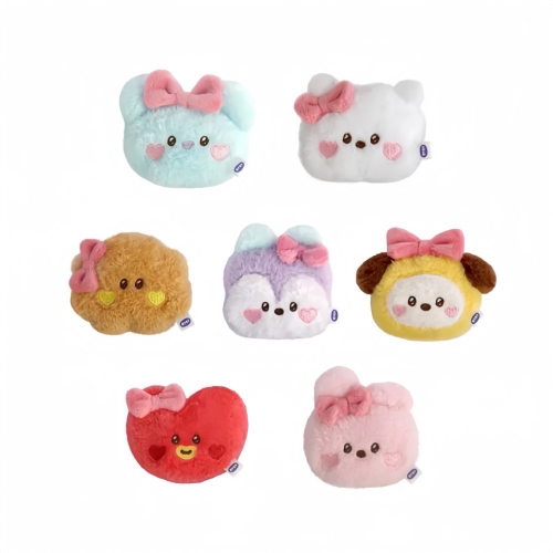 BT21 Minini 大頭髮圈/毛絨手機支架