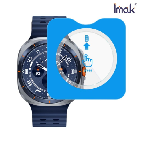 Imak SAMSUNG Galaxy Watch Ultra (2025) 47mm 玻璃手錶膜(自帶定位版) 玻璃