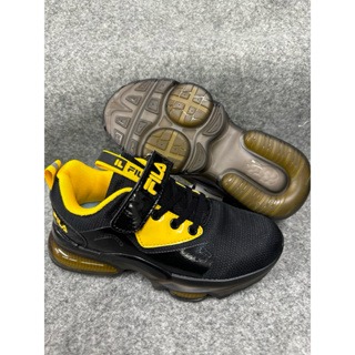 麻糬鞋屋?FILA-男童抗菌防臭氣墊慢跑運動鞋2-J828X-099全新特價950元