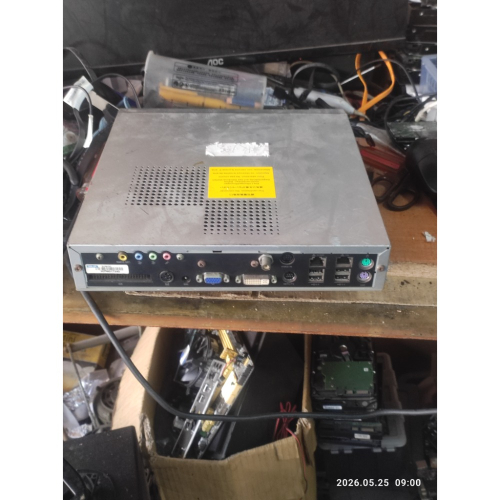 賣一台故障不良品桌上型電腦缺硬碟記憶體型號華碩DiGiMatrix AB-V100書本型多媒體準系統 無電源適配器單主機